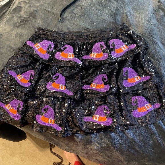 Peach love witch skirt- size L - Picture 1 of 5